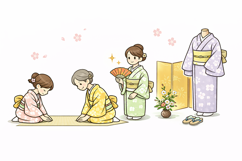 日本文化に触れられる学び